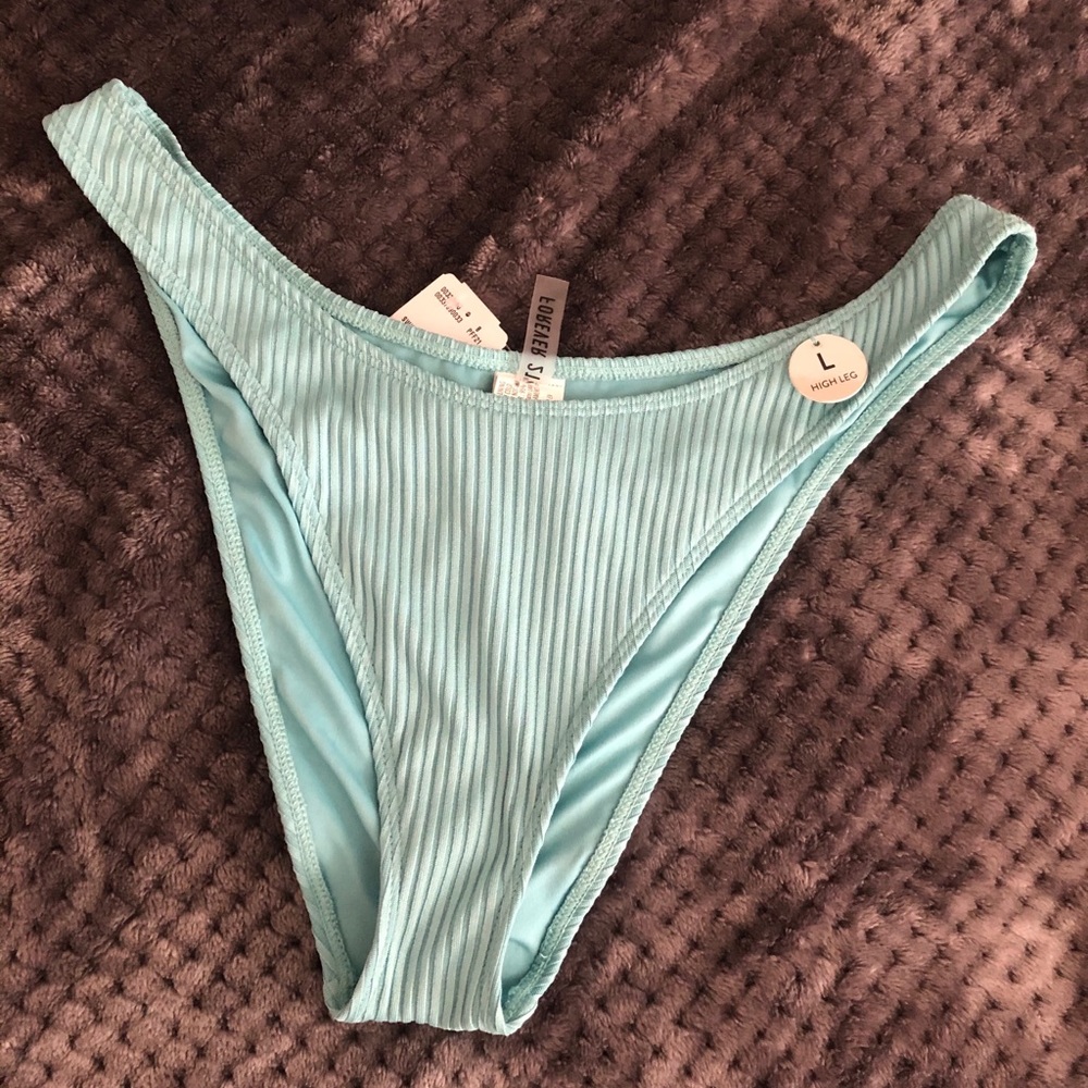 Forever 21 High Leg Bikini Bottoms